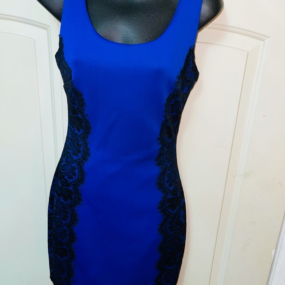 Guess blue bodycon dress - Picture 2 of 11